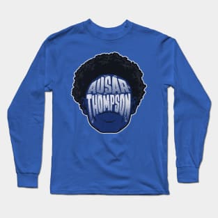 Ausar Thompson Detroit Player Silhouette Long Sleeve T-Shirt